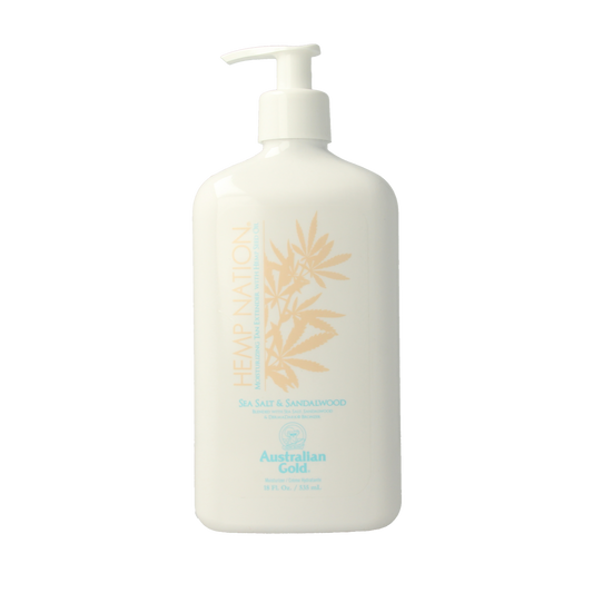 Australian Gold Hemp nation sea salt & sandalwood tan extender 535.00 Milliliter