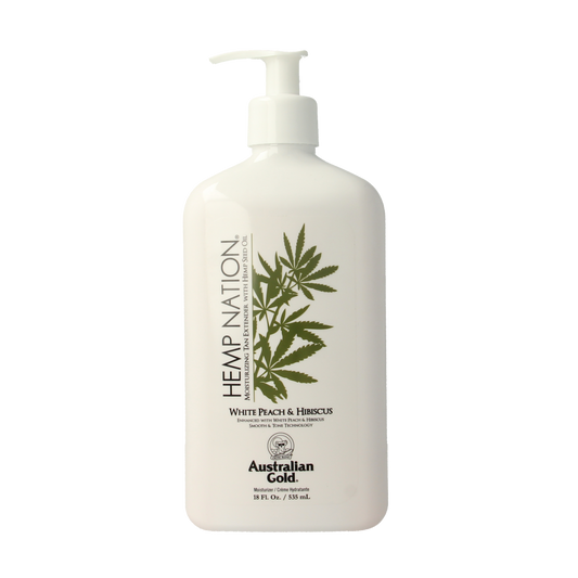 Australian Gold Hemp nation tan extender white peach hibiscus 535.00 Milliliter