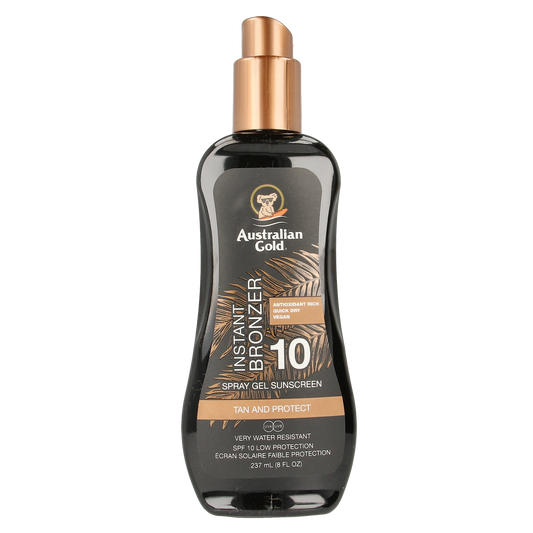 Australian Gold Spray gel met bronzer SPF10 237.00 Milliliter