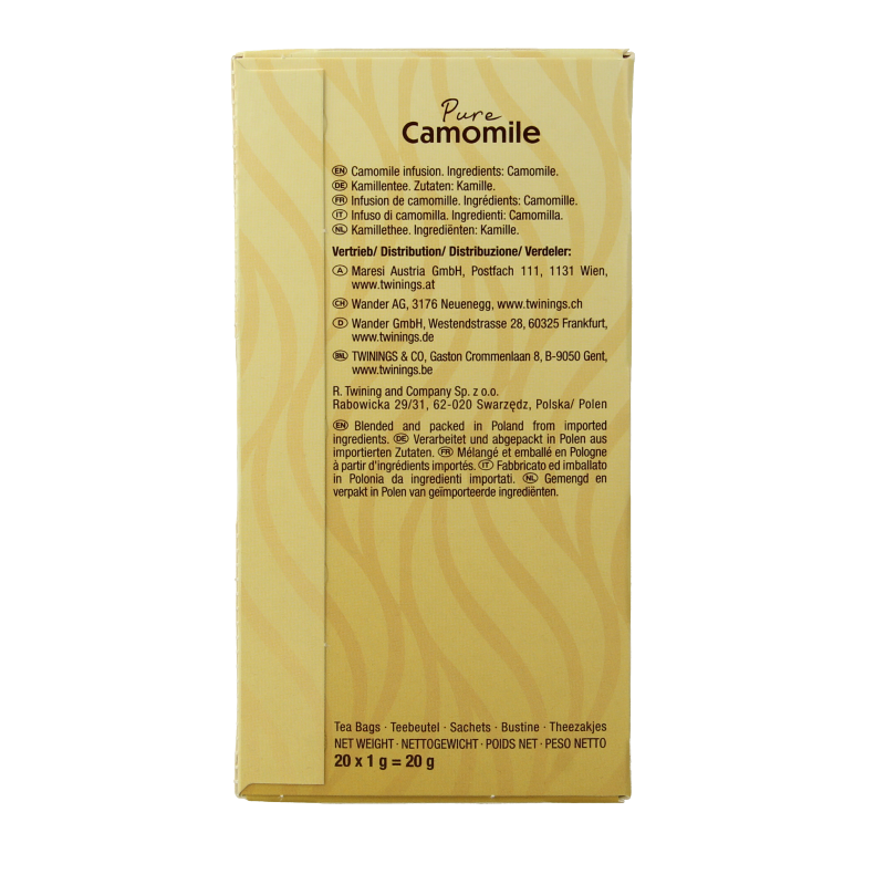 Twinings Kamille 20 Zakjes