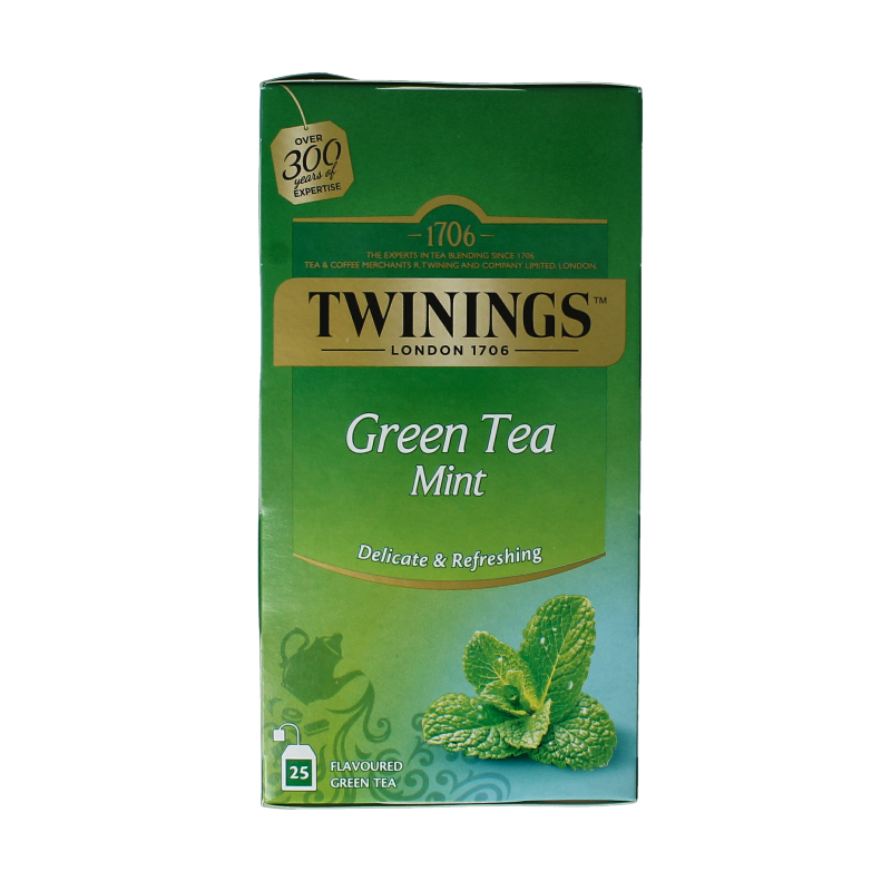 Twinings Pepermunt 25 Zakjes