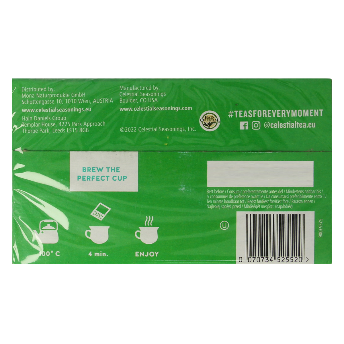 Celestial Season Sleepytime decaf green tea lemon jasmine 20.00 Zakjes