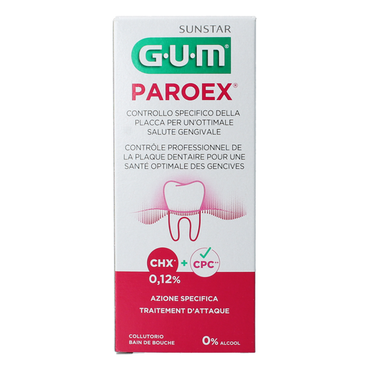 GUM Paroex mondspoelmiddel 300.00 Milliliter