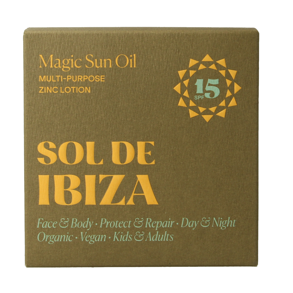Sol De Ibiza Zonneolie beschermend & herstellend SPF15 bio 100.00 Milliliter