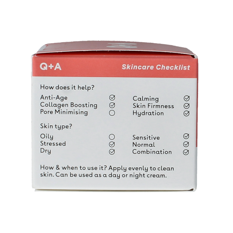 Q+A Collagen face cream 50 Gram