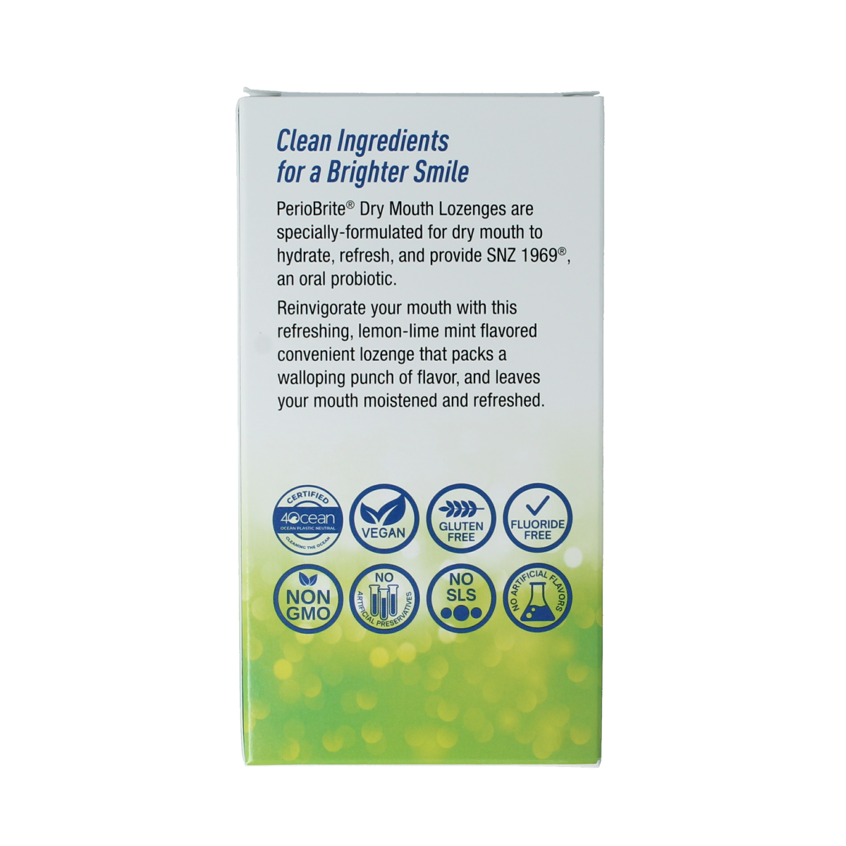 Natures Answer PerioBrite dry mouth lozenges 100.00 Zuigtabletten