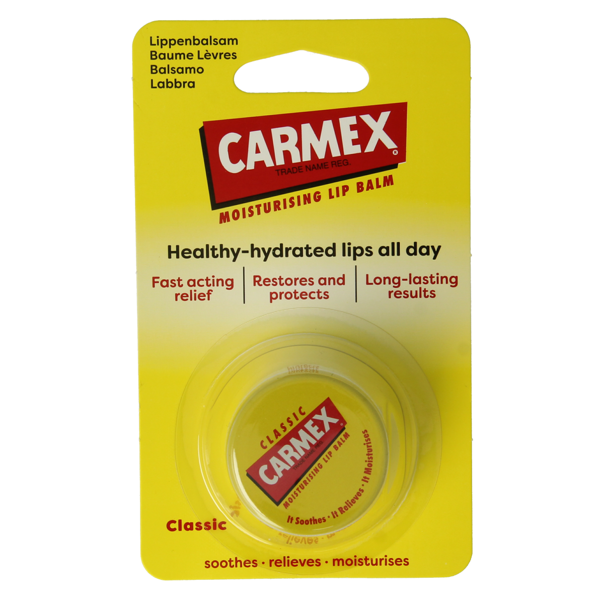 Carmex  Lip balm classic potje 7.50 Gram