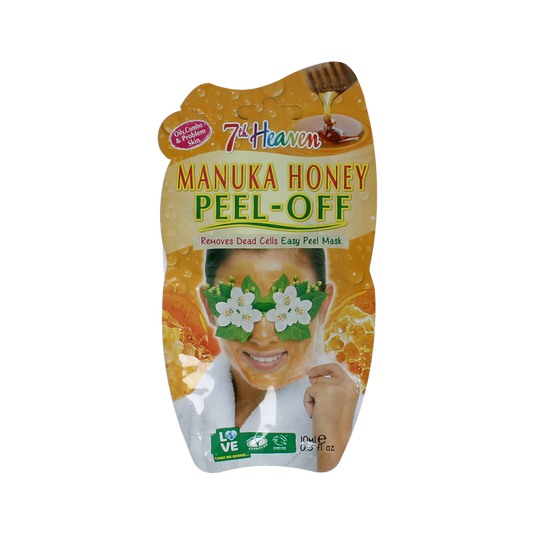 Montagne 7th Heaven gezichtsmasker manuka honey peel-off  10.00 Milliliter