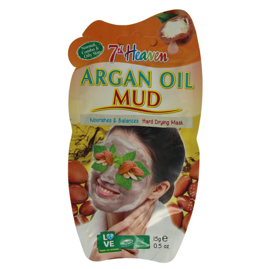 Montagne 7th Heaven gezichtsmasker argan oil mud 15.00 Gram