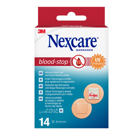 Nexcare Blood Stop pleisters spots 14.00 Stuks