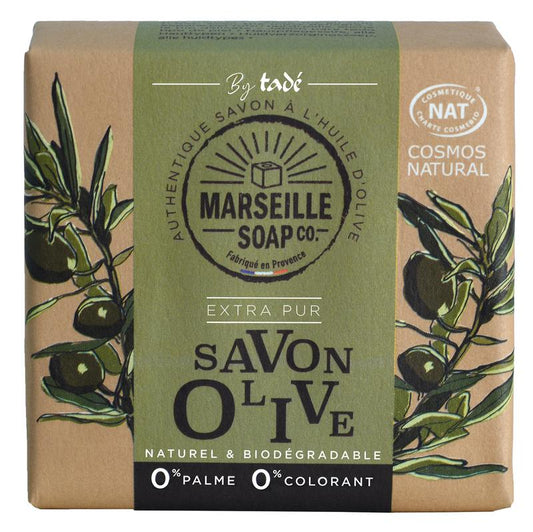 Marseille Soap Olijfzeep cosmos nat 100 Gram