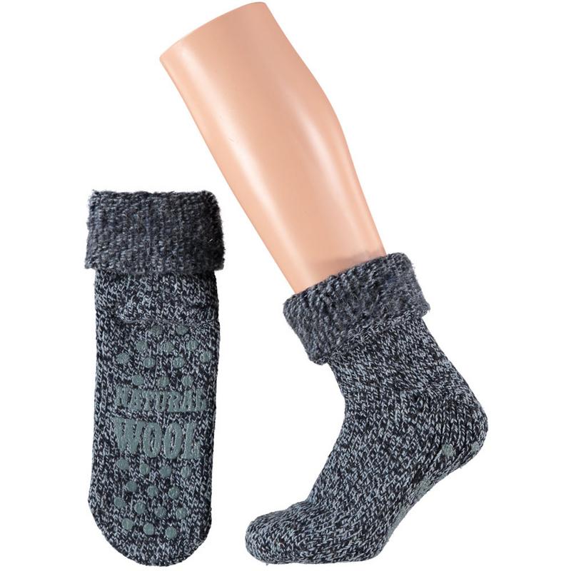 Apollo Slofsok anti slip unisex donker blauw maat 39-42 1 Paar
