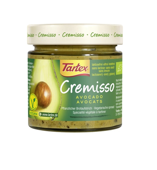 Tartex Cremisso avocado bio 180.00 Gram