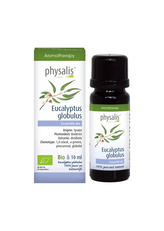 Physalis bio eucalyptus globulus herbal preparation in 30ml dropper bottle, natural plant extract for wellness