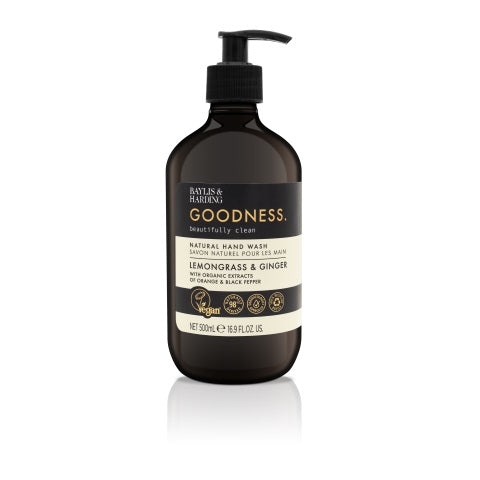 Baylis & Harding Hand wash goodness lemongrass & ginger 500.00 Milliliter