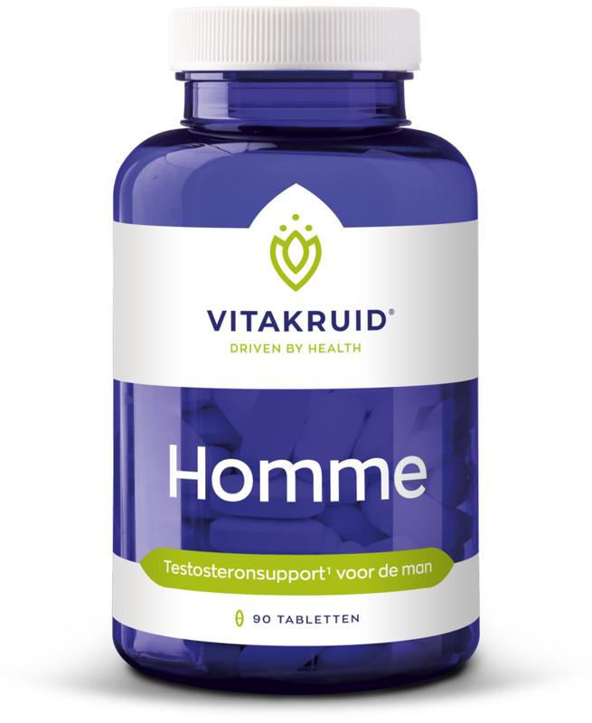 Vitakruid Homme oa Ashwagandha Fenegriek Shilajit Damiana 90.00 Tabletten
