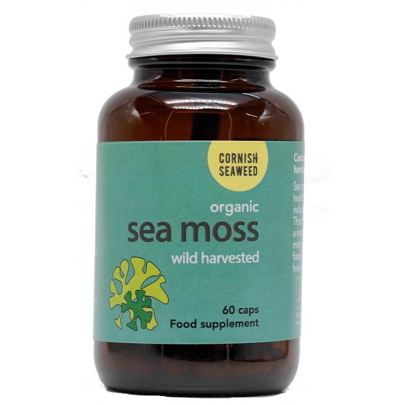 Cornish Seaweed Sea moss bio 60.00 Capsules