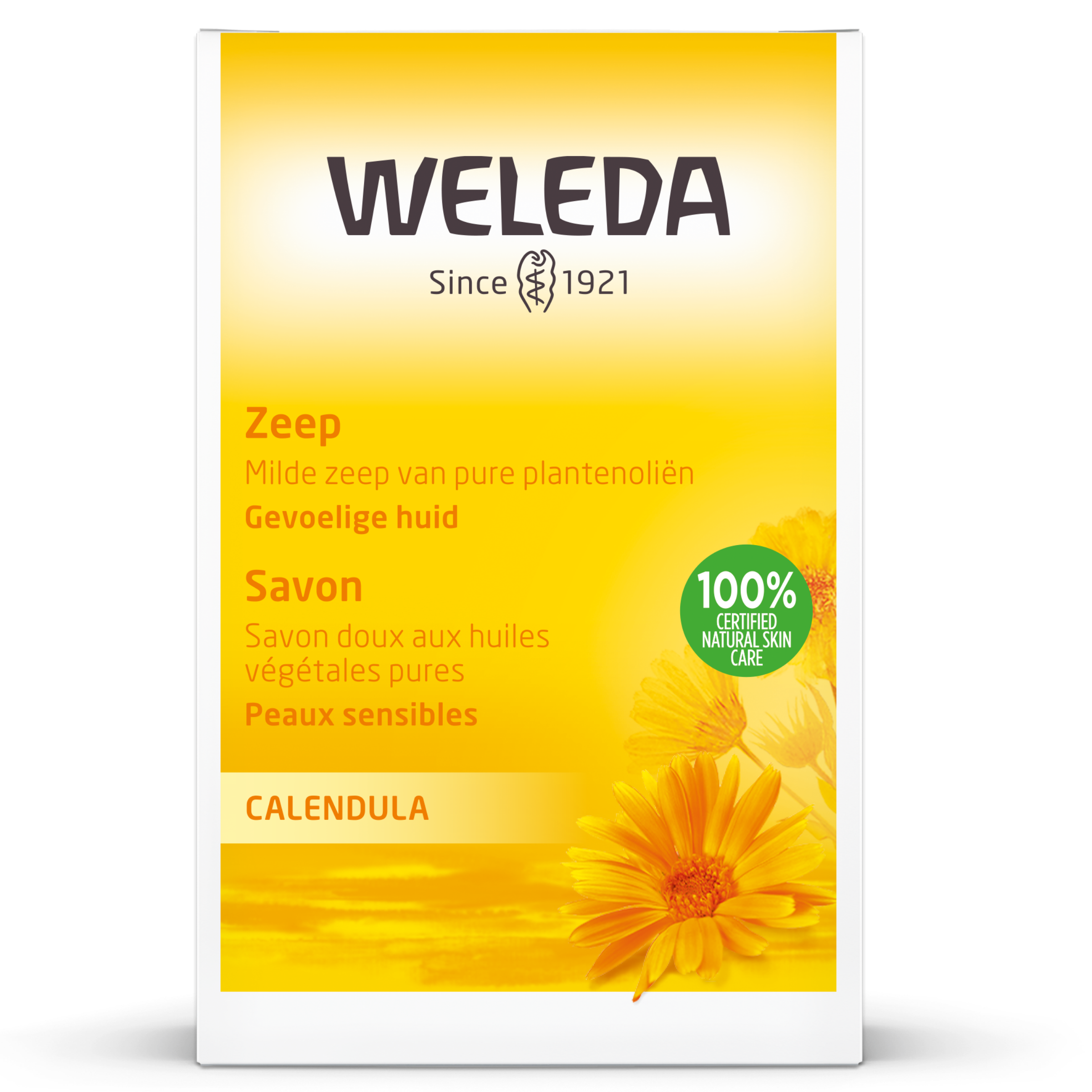 Weleda Calendula zeep 100.00 Gram
