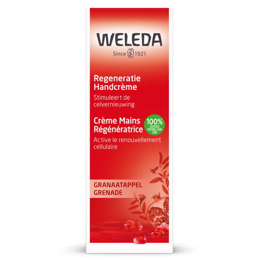Weleda Granaatappel regenererende handcreme 50.00 Milliliter