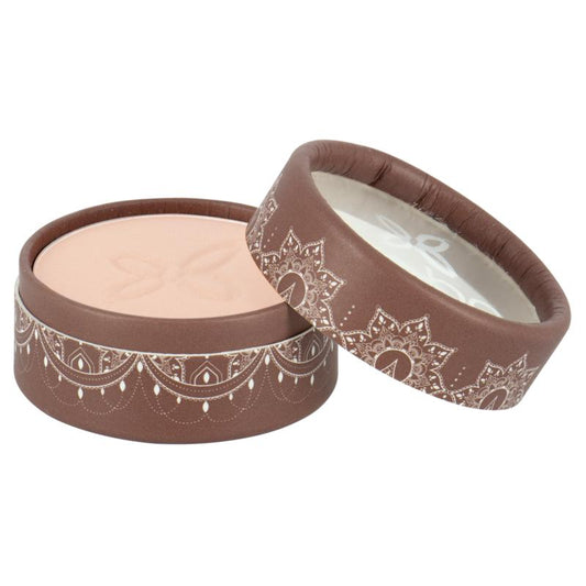 Boho Green Makeup light beige eyeshadow in 10g compact, soft makeup product with natural boho style.