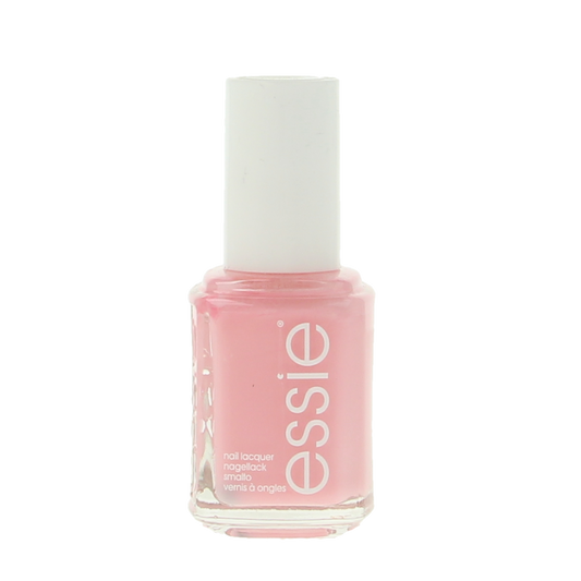 Essie Muchi Muchi nail polish bottle, 13.50ml, showcasing a soft pink make-up nail color with brand logo.