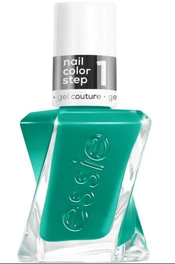 Essie Gel Couture 557 Dopamine Rush nail polish bottle with colorful label, 13.5ml makeup product for manicures
