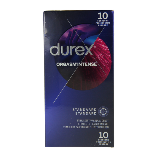 Durex Orgasm intense 10.00 Stuks