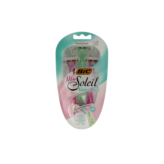 BIC Miss soleil sensitive shaver 3.00 Stuks