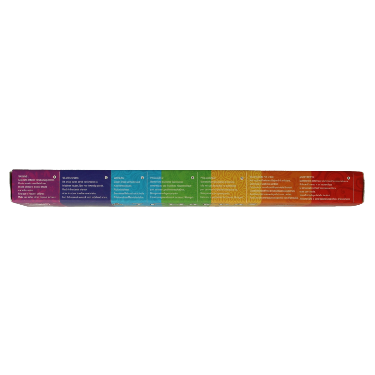 Green Tree Wierookstokjes 7 Chakra incense sticks in 15g pack, natural aromatic incense for meditation and relaxation.