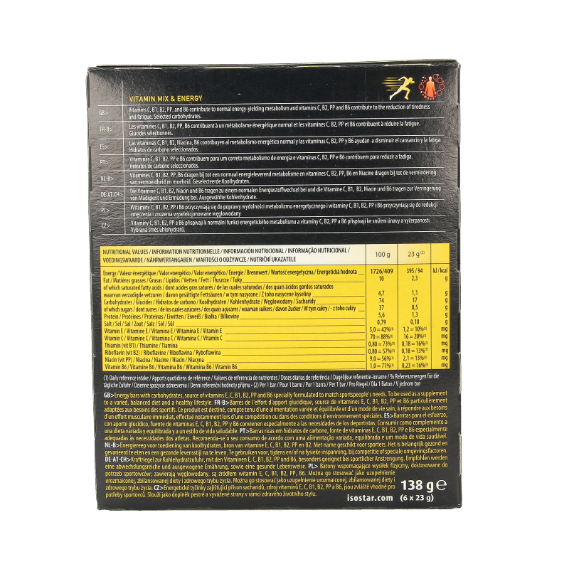 Isostar Reep pulse hazelnoot 138 Gram