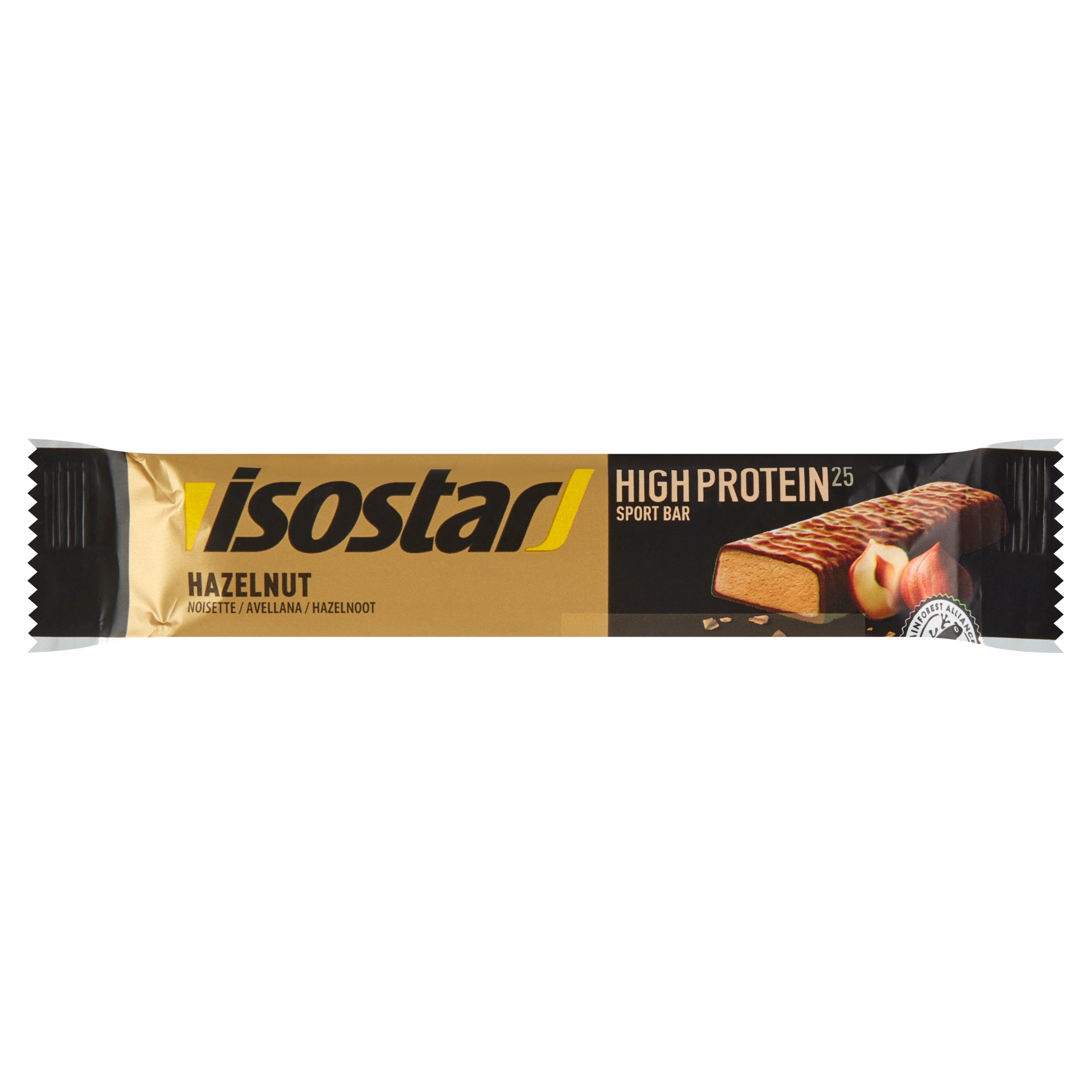 Isostar High protein 25 sport bars hazelnut single 35.00 Gram