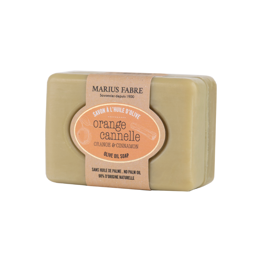 Marius Fabre Zeep sinaasappel kaneel 100 Gram