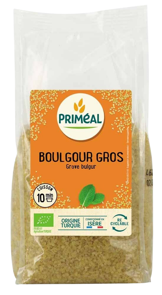 Primeal Bulgur traditioneel bio 500.00 Gram