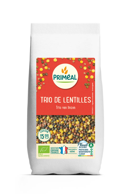 Primeal Linzen trio bio 500 Gram
