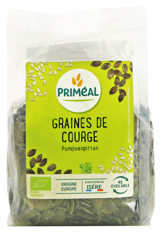 Primeal Pompoenpitten bio 250.00 Gram