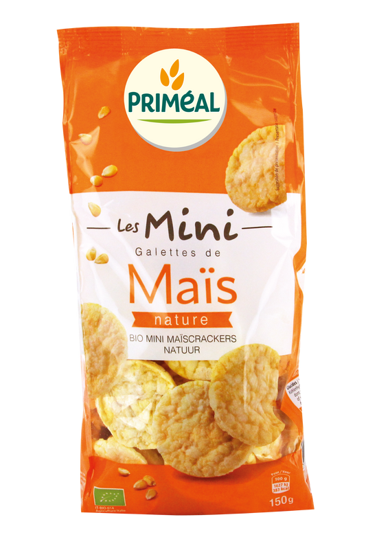 Primeal Mini maiswafels bio 150 Gram