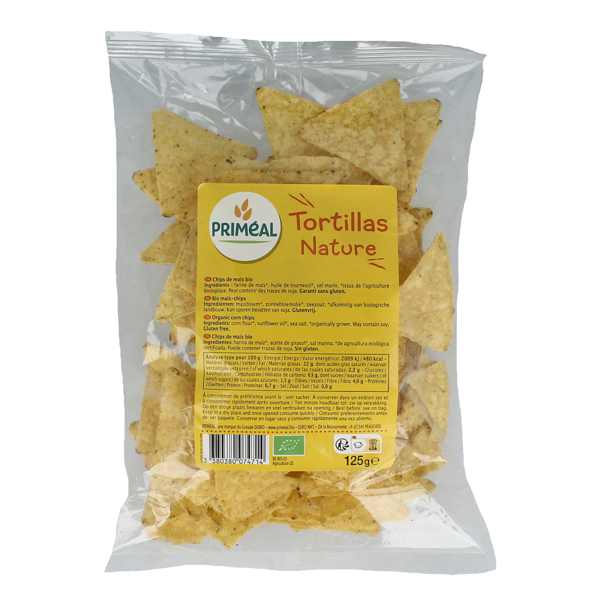Primeal Tortillas bio 125.00 Gram