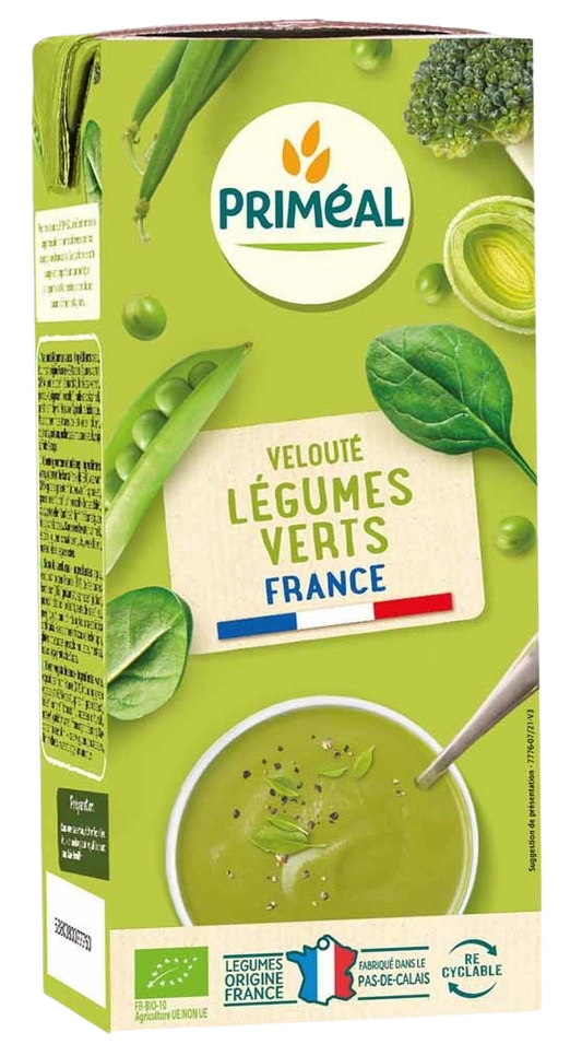 Primeal Veloute gebonden soep groene groenten bio 330.00 Milliliter