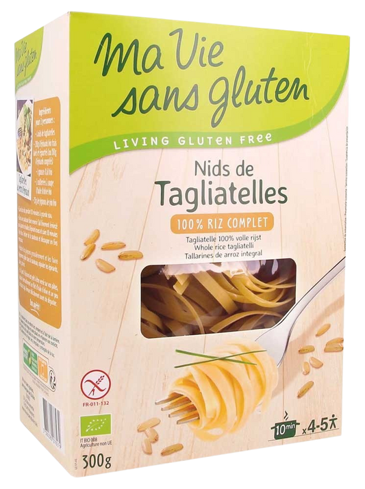 Ma Vie Sans Tagliatelle volkoren rijst glutenvrij bio 300.00 Gram