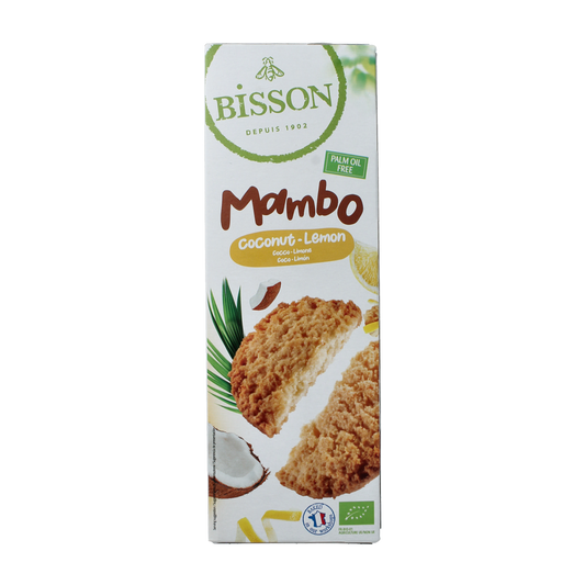 Bisson Zandkoekje kokos citroen bio 150.00 Gram