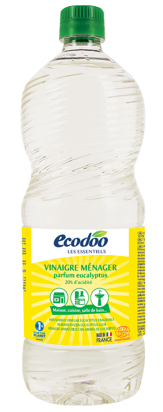 Ecodoo Azijnspray met eucalyptus geur 1.00 Liter