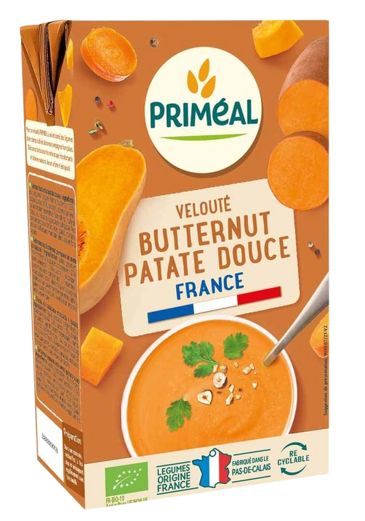 Primeal Soep flespompoen zoete aardappel bio 1.00 Liter