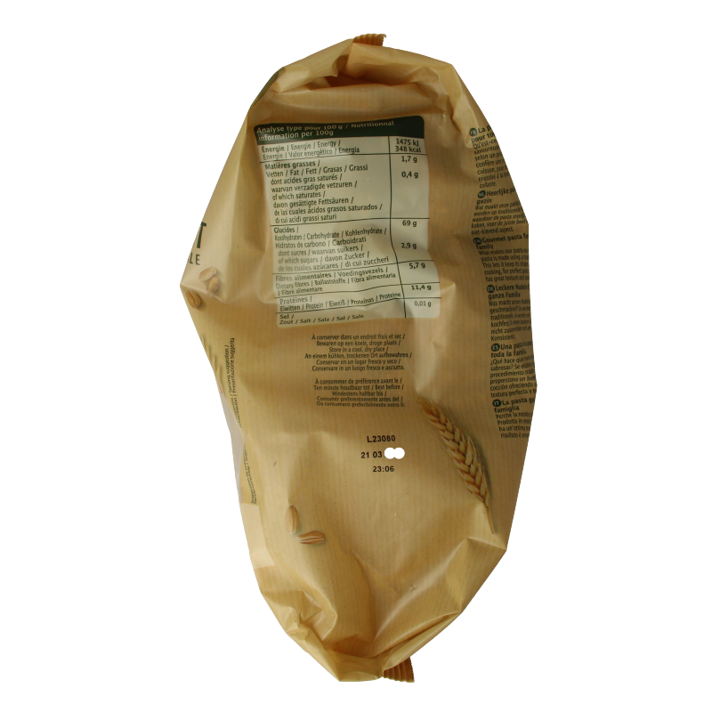 Primeal Fusilli halfvolkoren familie verpakking bio 1 Kilogram