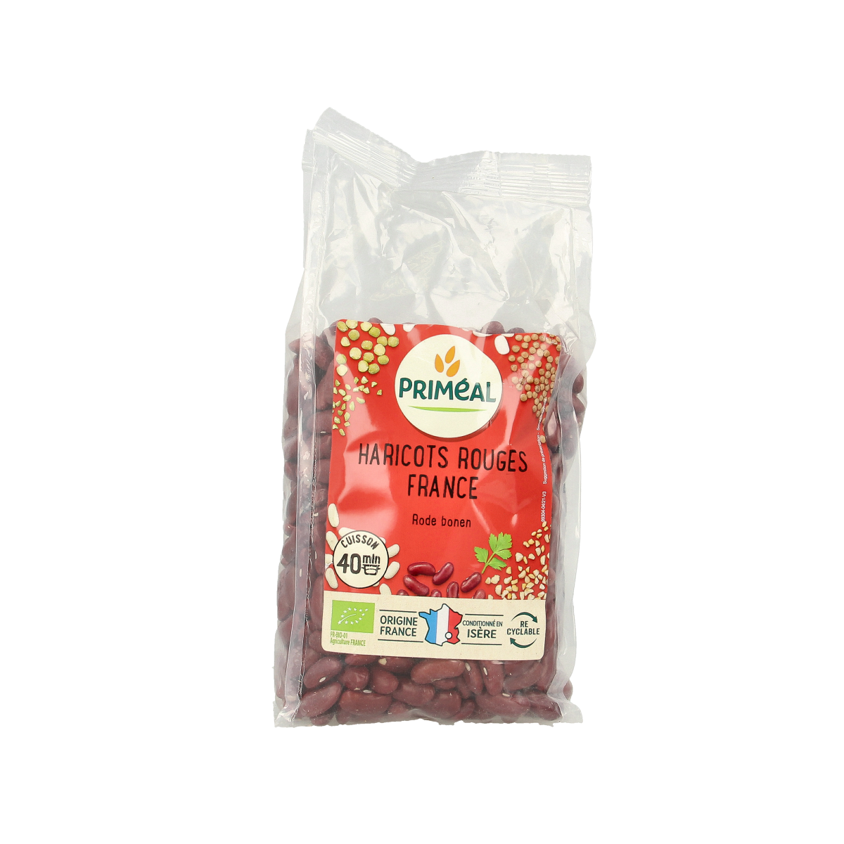 Primeal Rode bonen uit Frankrijk bio 500.00 Gram