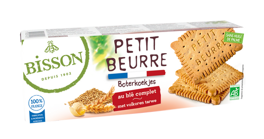 Bisson Granenbiscuits 100% volkoren bio 150.00 Gram