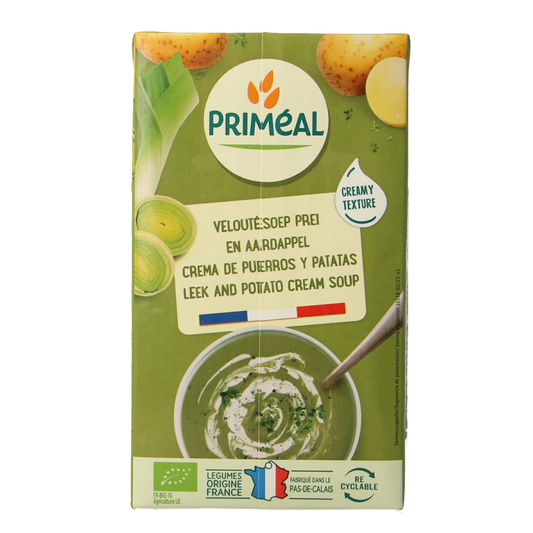 Primeal Aardappelsoep romig bio 1 Liter