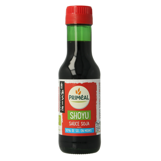 Primeal Sojasaus 30% minder zout bio 125.00 Milliliter