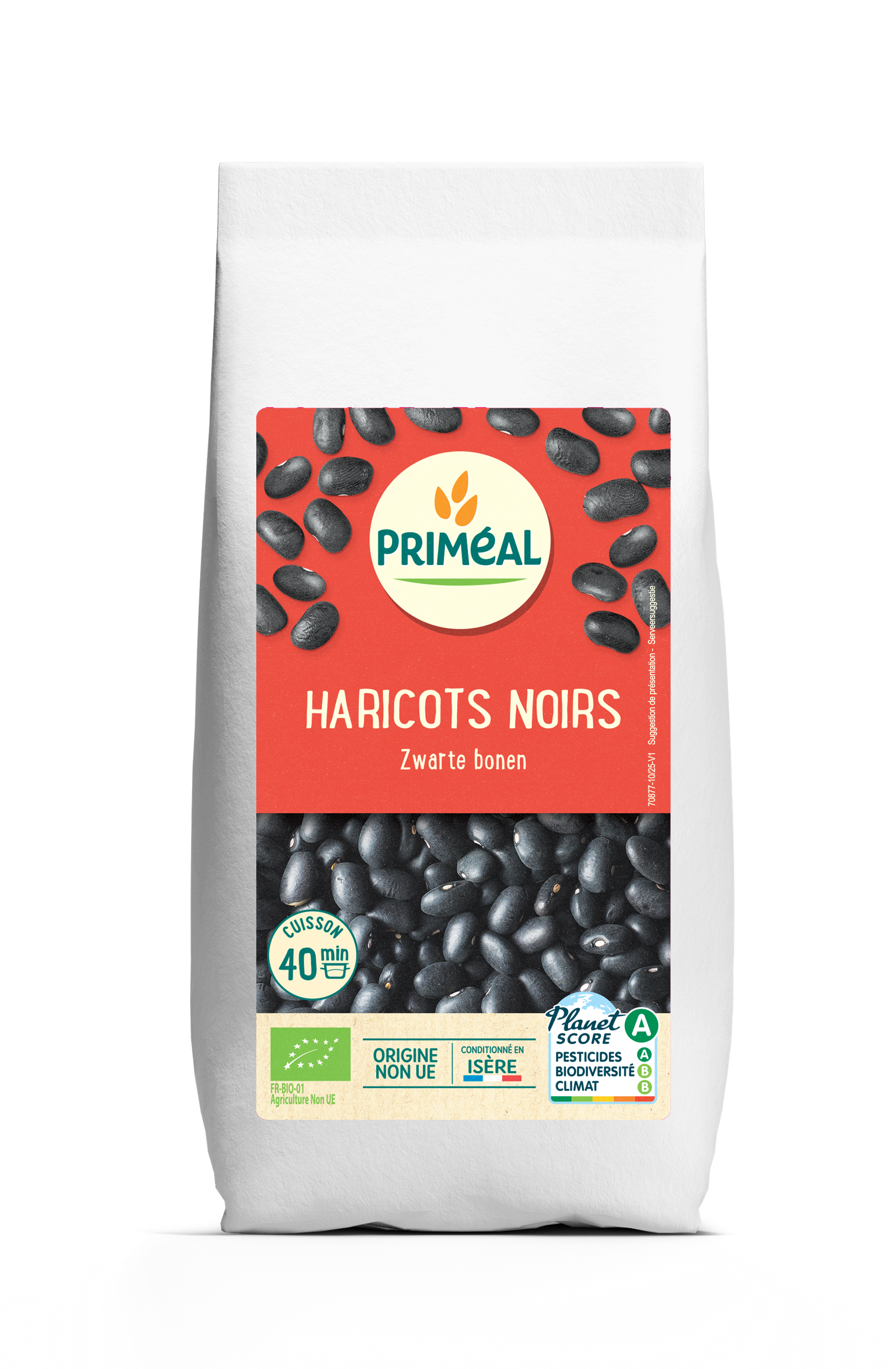 Primeal Zwarte bonen bio 500.00 Gram