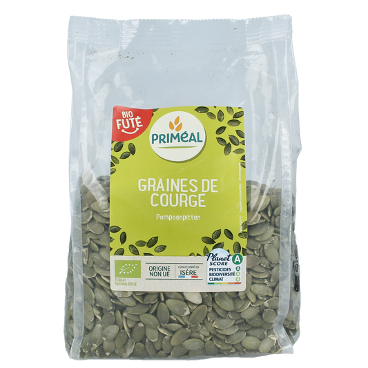 Primeal Pompoenpitten bio 500.00 Gram