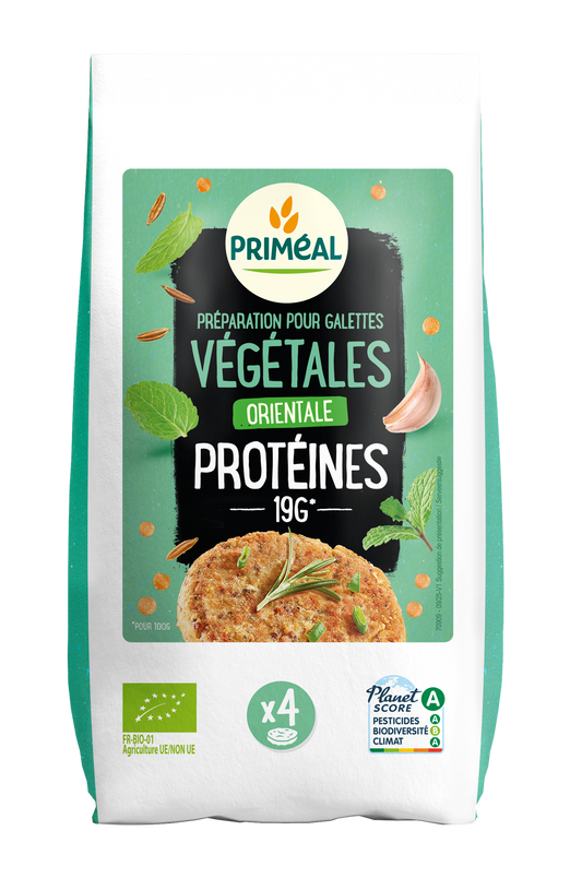 Primeal Pannekoekenmix Orientaals proteine bio 200.00 Gram